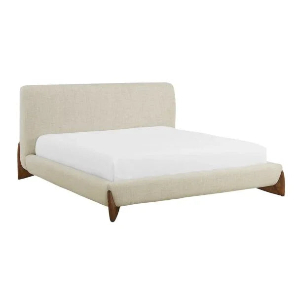Crosby Polyester Upholstered Bed - AmericanHomeFurniture