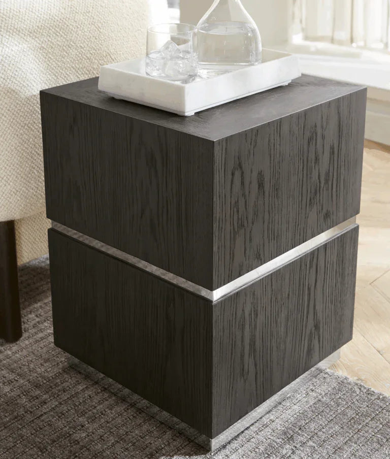 Sander 18" Square End Table - AmericanHomeFurniture