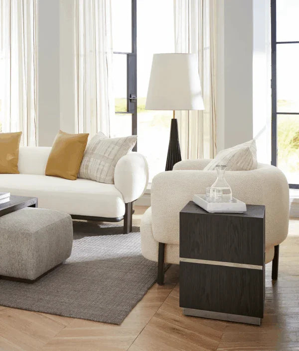 Sander 18" Square End Table - AmericanHomeFurniture