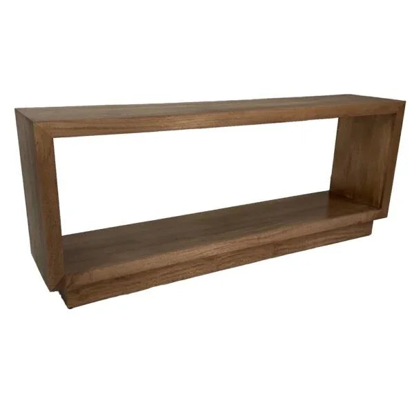 Chicago 84" Light Ash Finish Console Table - AmericanHomeFurniture