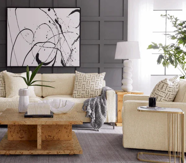 Emmett Upholstered 47" Occassional Accent Chair - AmericanHomeFurniture