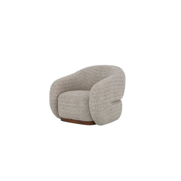Devon Upholstered Accent Swivel Chair - AmericanHomeFurniture