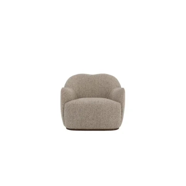 Vale Upholstered Accent Swivel Chair - AmericanHomeFurniture