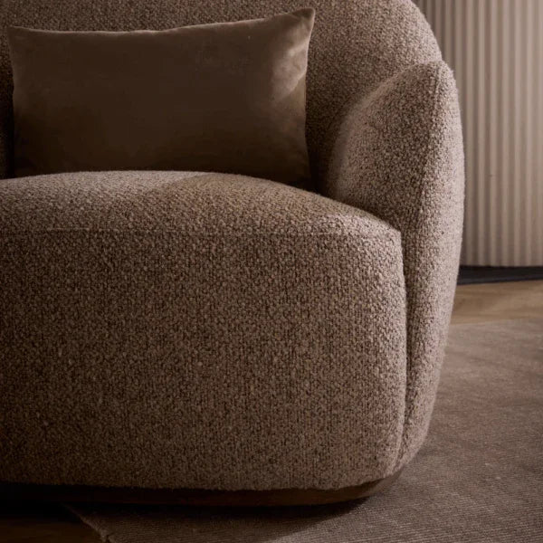 Vale Upholstered Accent Swivel Chair - AmericanHomeFurniture