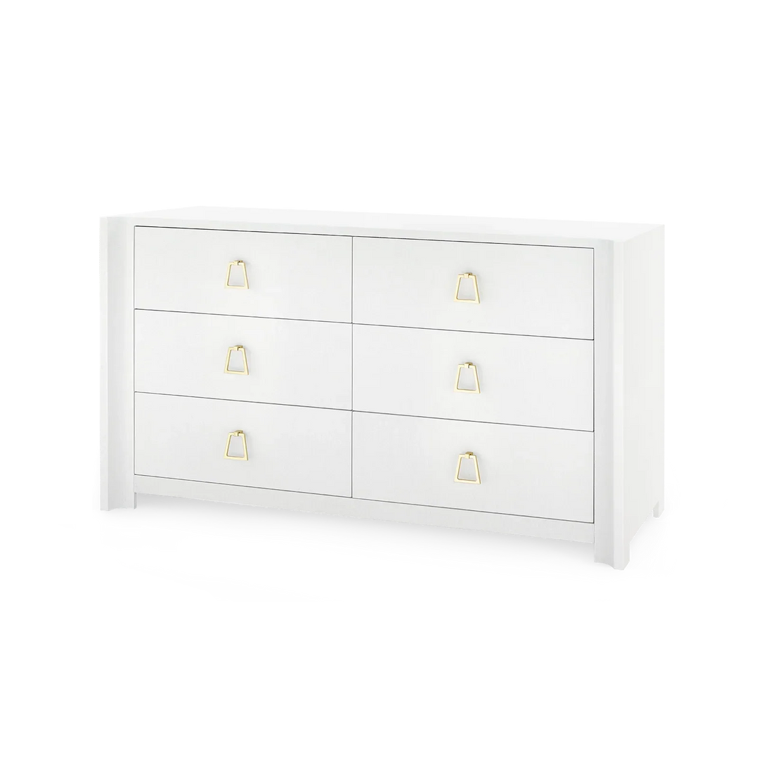 Audrey Extra Large 6-Drawer - AmericanHomeFurniture