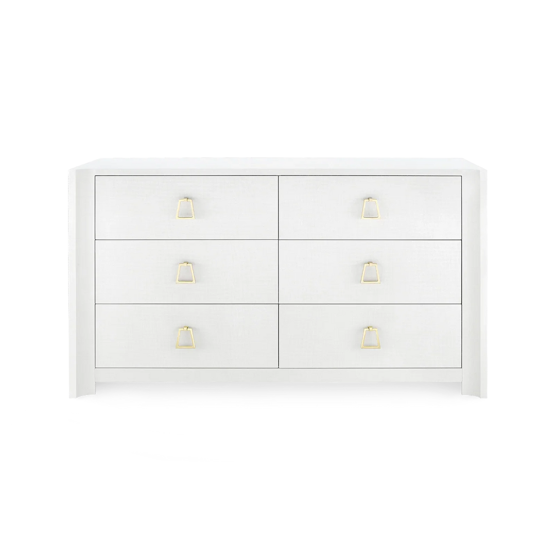 Audrey Extra Large 6-Drawer - AmericanHomeFurniture