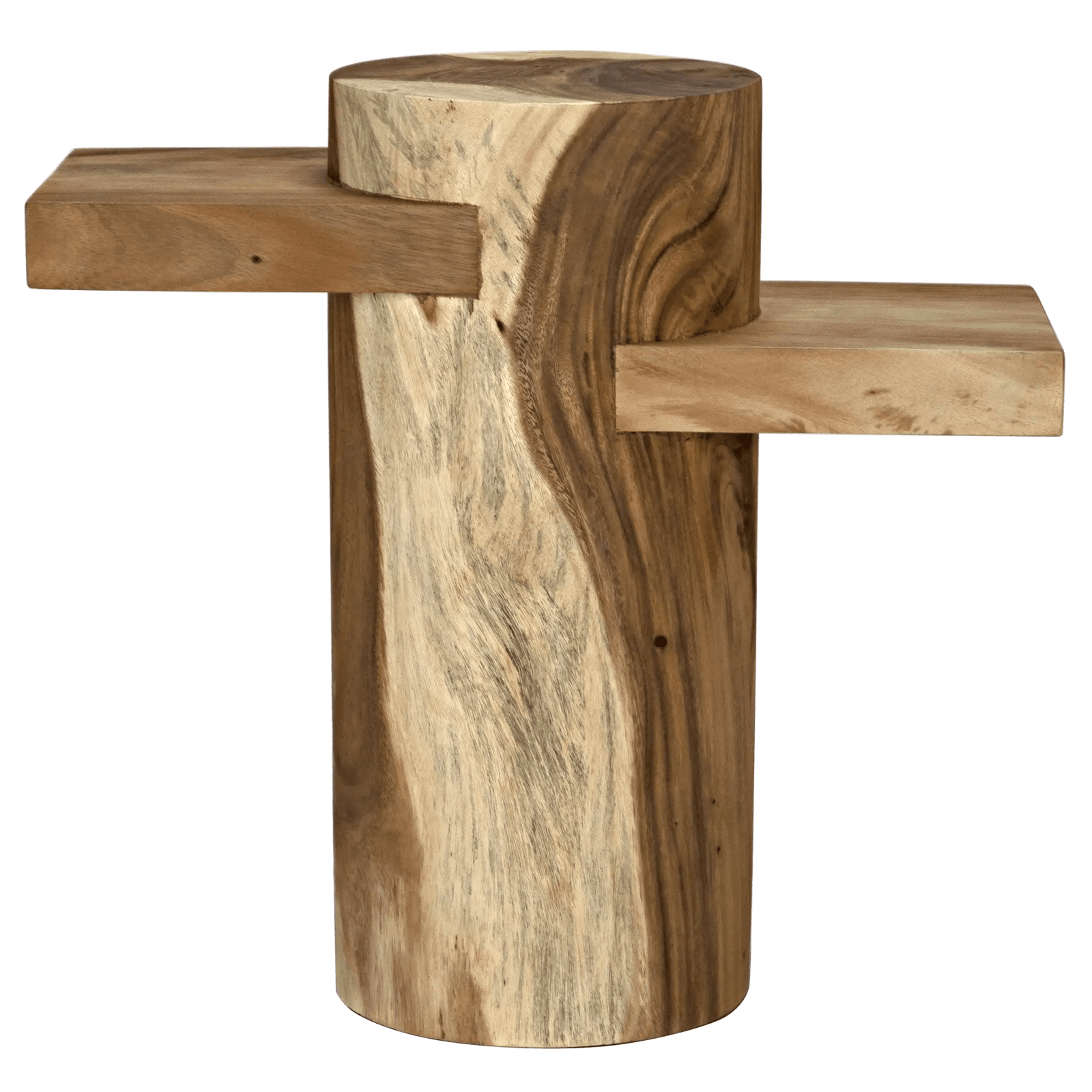 Noir Tabula Side Table, Munggur Wood ACCENT TABLES