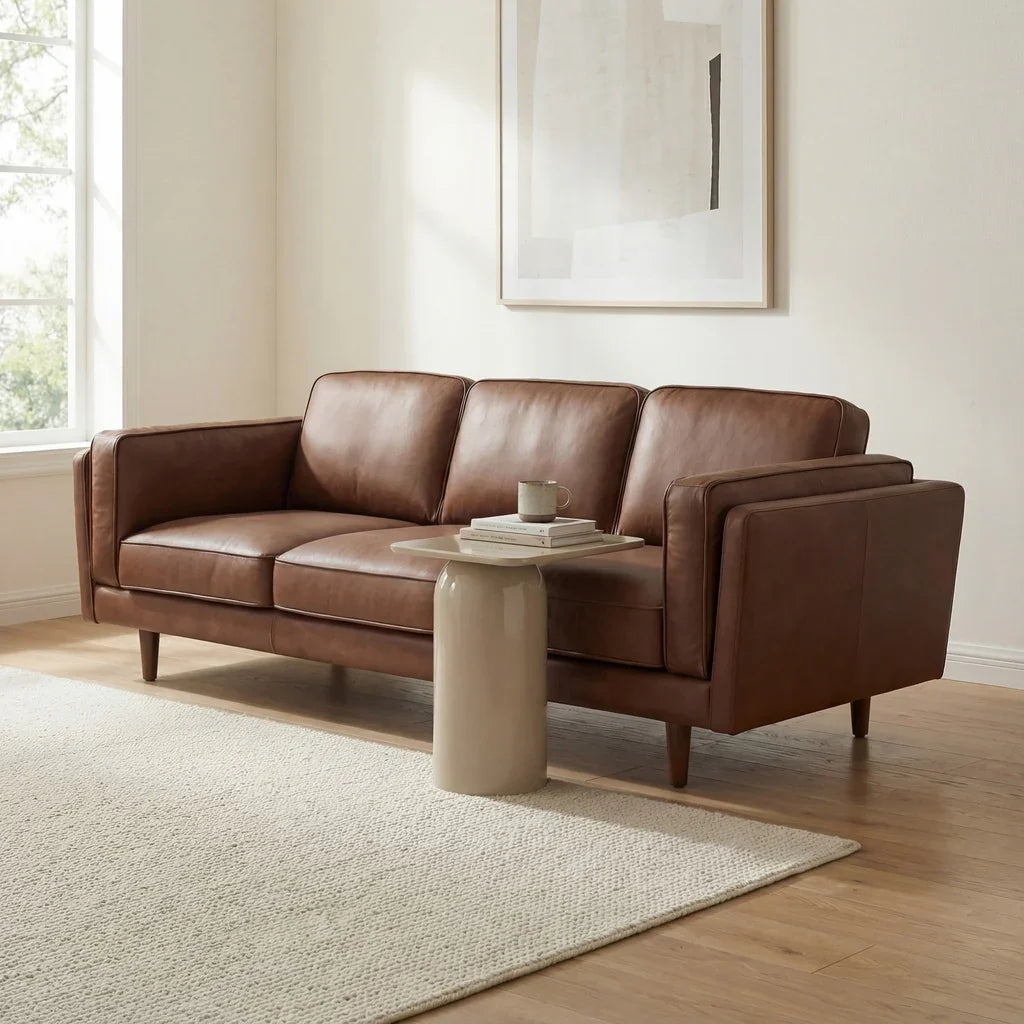 Alessia Enamel End Table