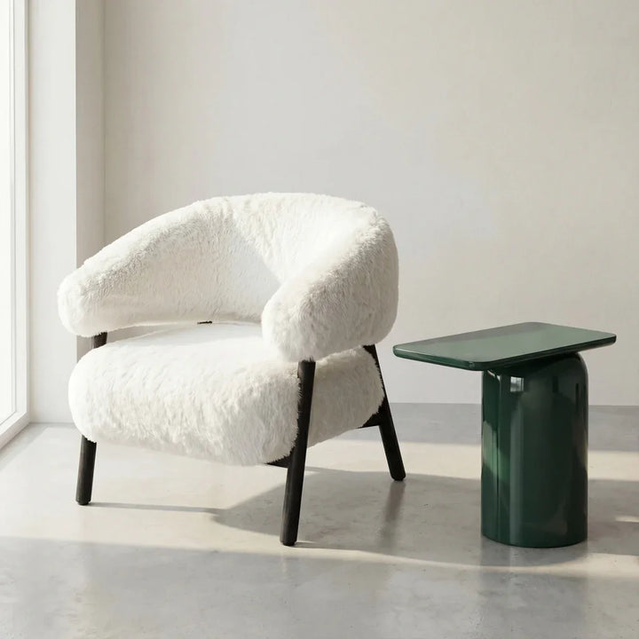 Alessia Enamel End Table