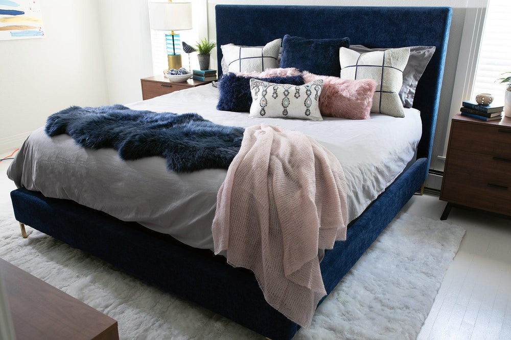 Woven Kid Mohair Throw - AmericanHomeFurniture