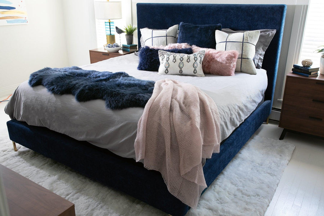 Woven Kid Mohair Throw - AmericanHomeFurniture