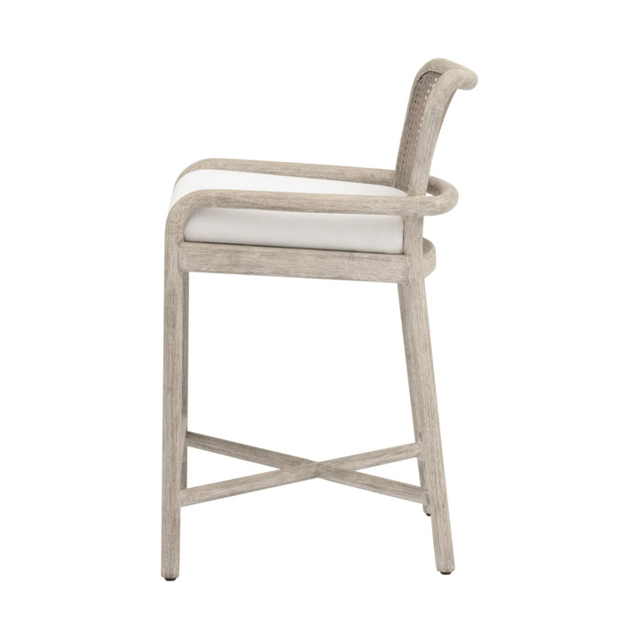 LiveSmart Peyton Pearl, Natural Gray Mahogany, Cane