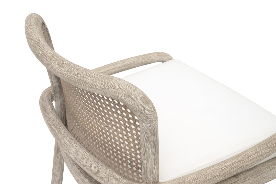 LiveSmart Peyton Pearl, Natural Gray Mahogany, Cane