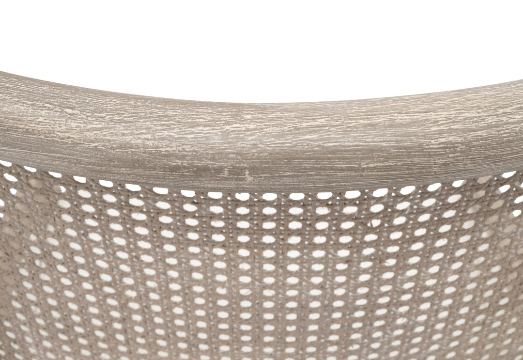 LiveSmart Peyton Pearl, Natural Gray Mahogany, Cane