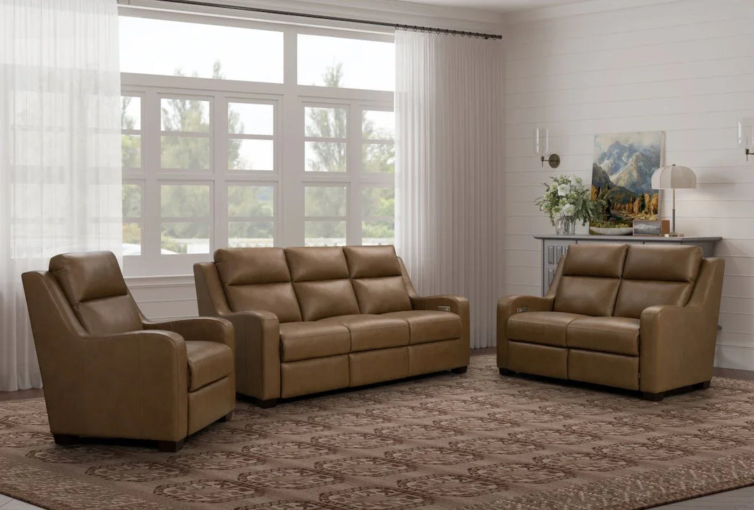 Ayden Power Reclining Sofa w/Power Head Rests & Power Lumbar