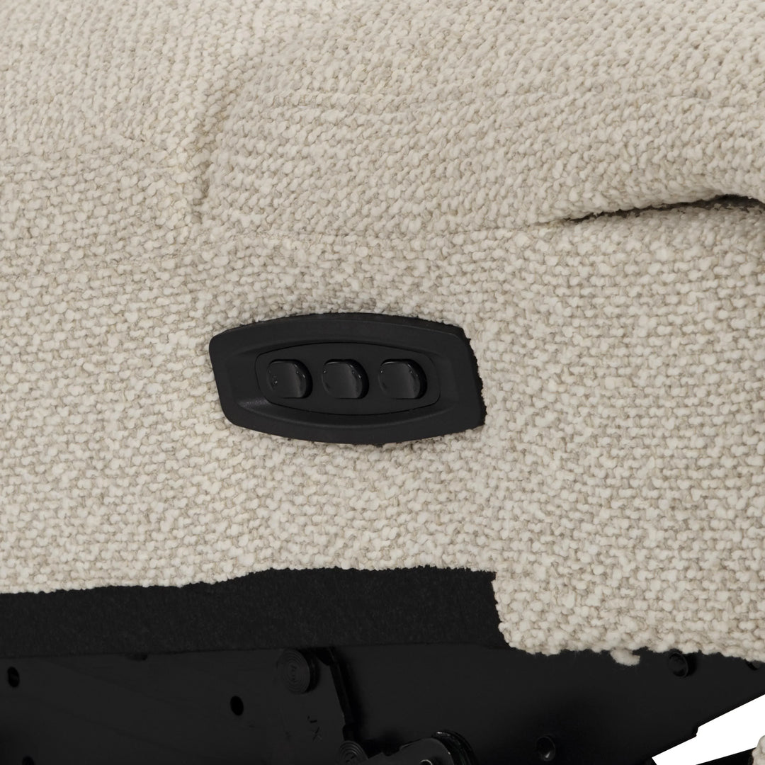 American Home Furniture Bernhardt Gio Fabric Armless Power Motion Chair