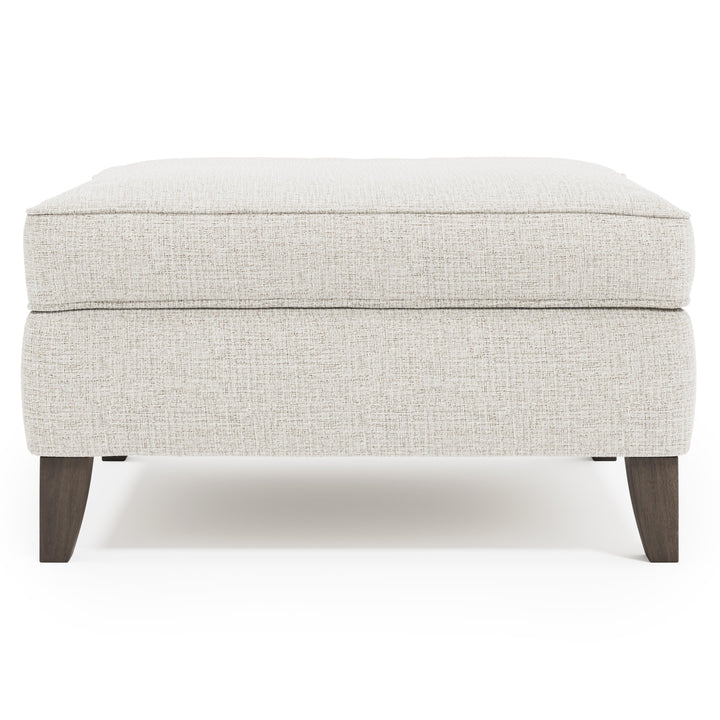 American Home Furniture Bernhardt Addison Fabric Ottoman