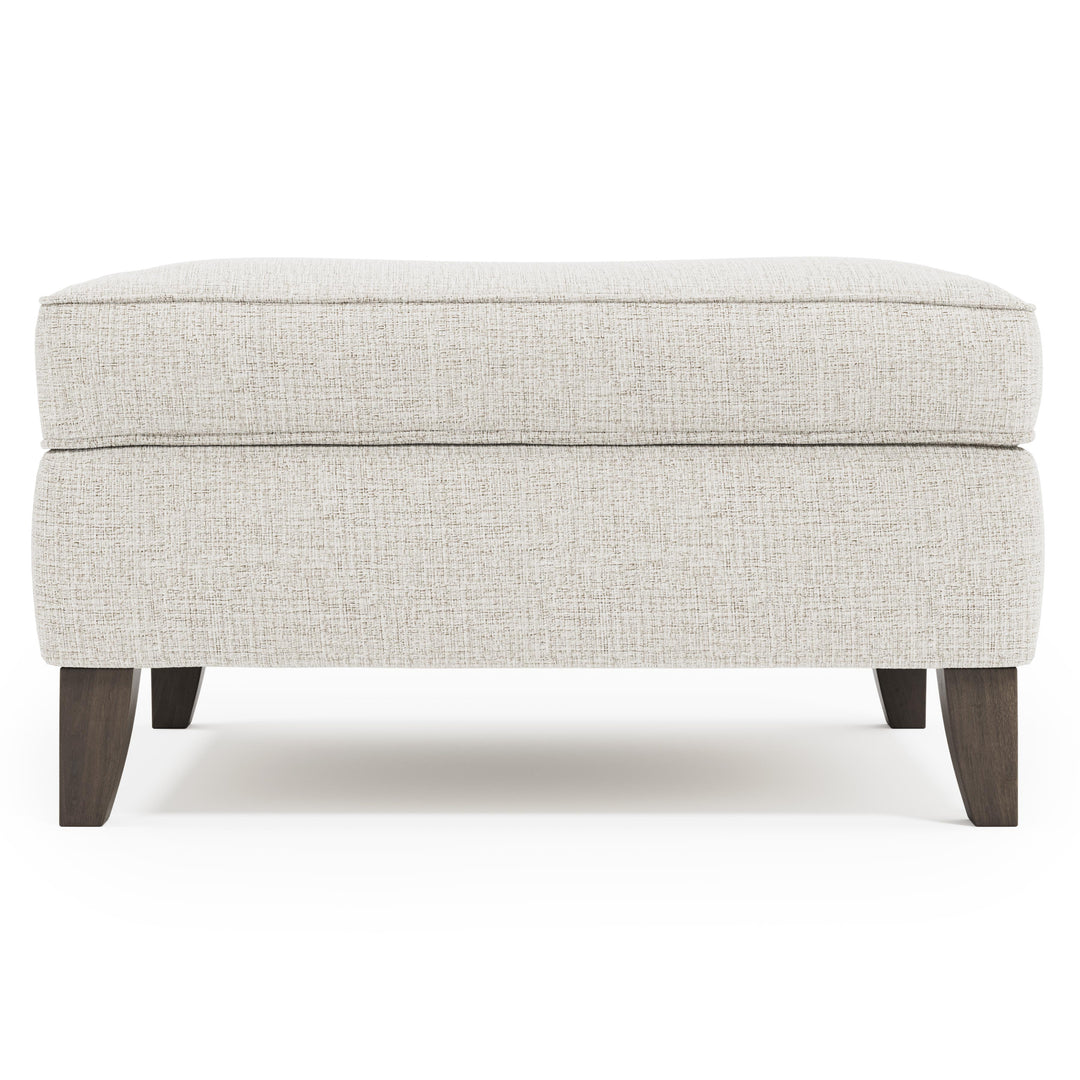 American Home Furniture Bernhardt Addison Fabric Ottoman