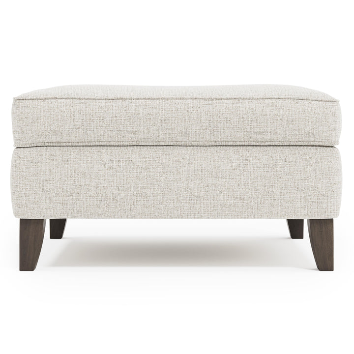American Home Furniture Bernhardt Addison Fabric Ottoman