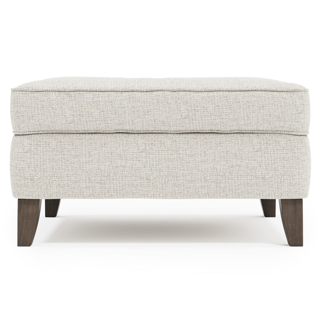 American Home Furniture Bernhardt Addison Fabric Ottoman