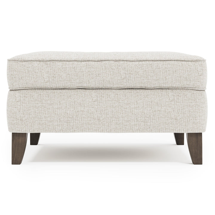 American Home Furniture Bernhardt Addison Fabric Ottoman