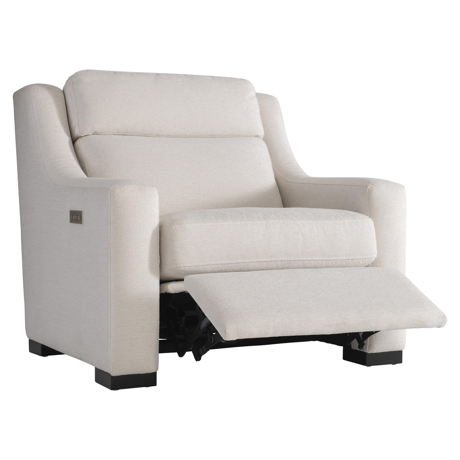 American Home Furniture Bernhardt Germain Fabric Power Motion Chair