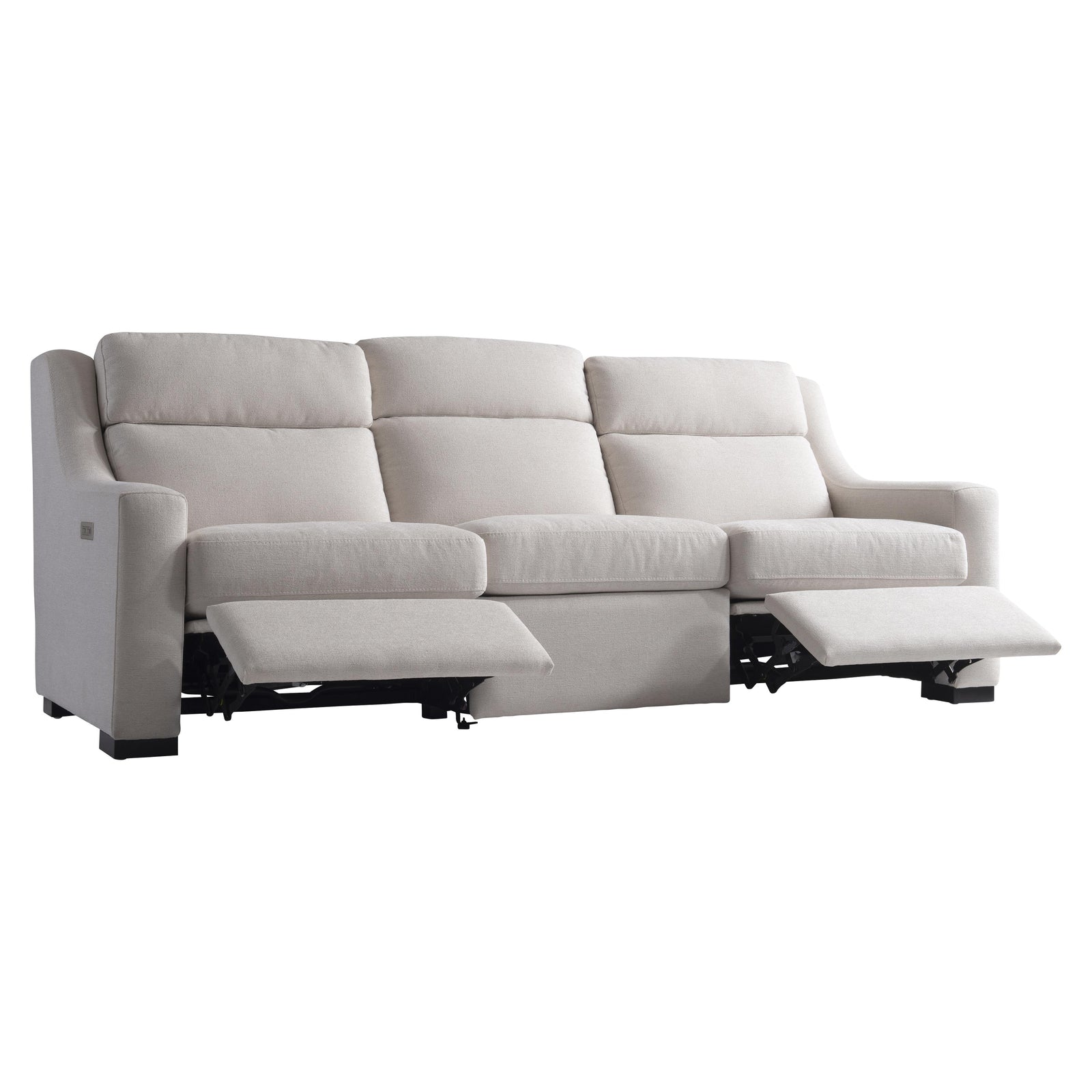 American Home Furniture Bernhardt Germain Fabric Power Motion Sofa