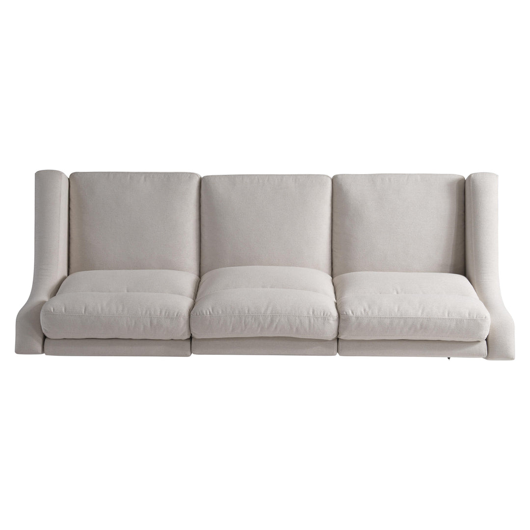 American Home Furniture Bernhardt Germain Fabric Power Motion Sofa
