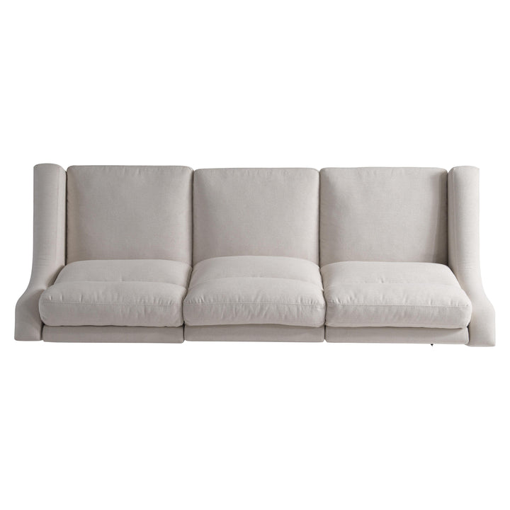 American Home Furniture Bernhardt Germain Fabric Power Motion Sofa
