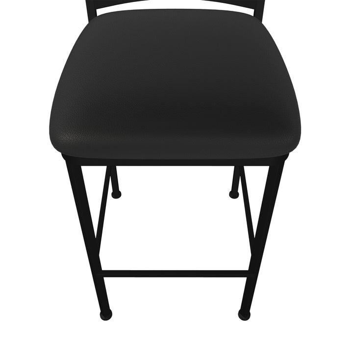 17"W x 21"D x 41"H / Licorice Black/Sable Onyx