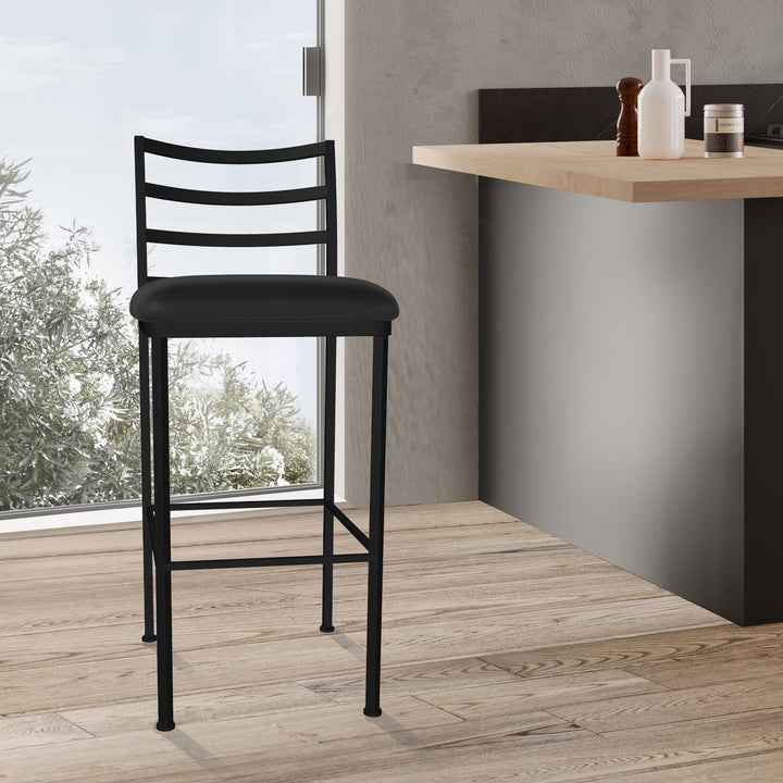 17"W x 21"D x 41"H / Licorice Black/Sable Onyx