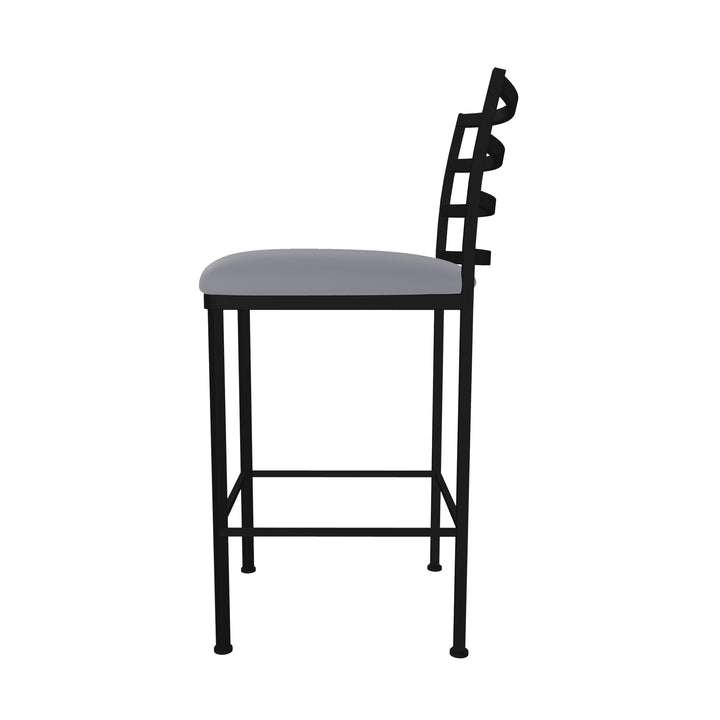 17"W x 21"D x 41"H / Charcoal Gray/Sable Onyx