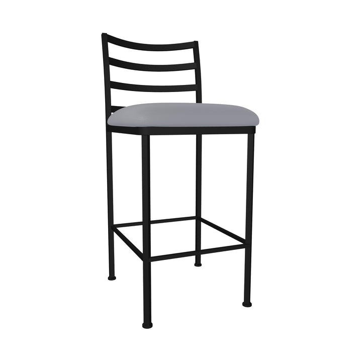 17"W x 21"D x 41"H / Charcoal Gray/Sable Onyx