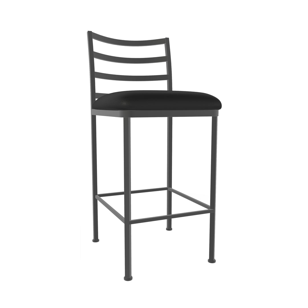 17"W x 21"D x 41"H / Licorice Black/Firestone Grey