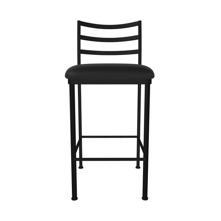 17"W x 21"D x 45"H / Licorice Black/Sable Onyx