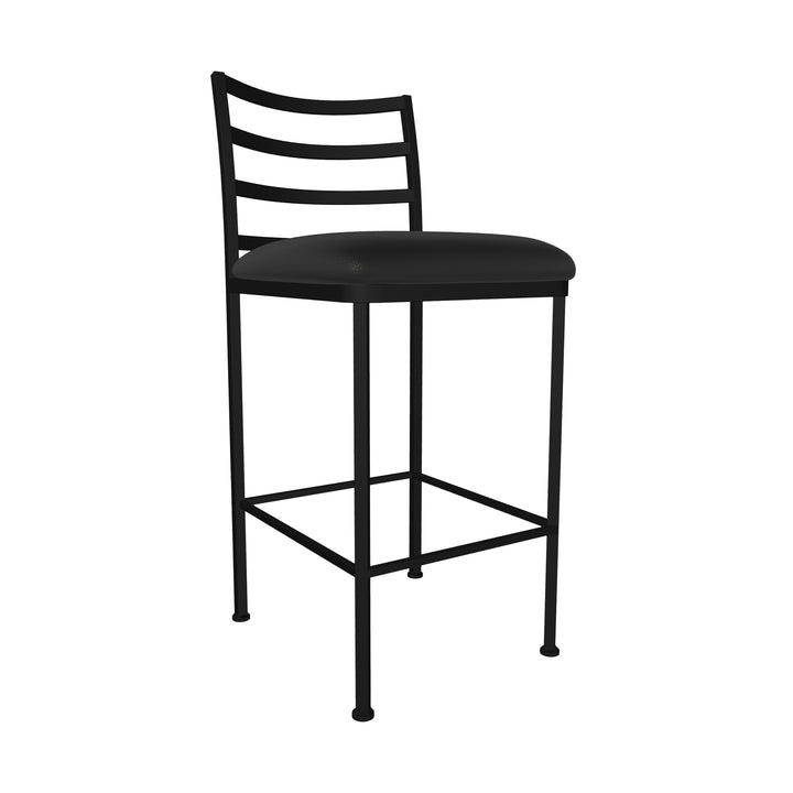 17"W x 21"D x 45"H / Licorice Black/Sable Onyx