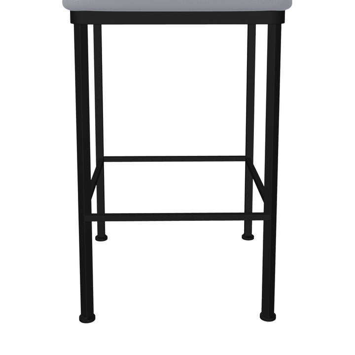 17"W x 21"D x 45"H / Charcoal Gray/Sable Onyx