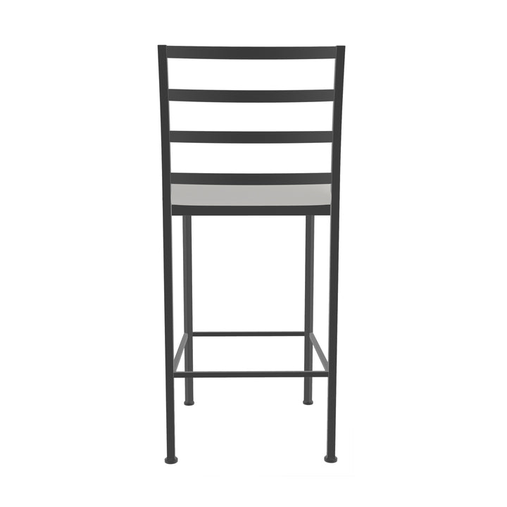 17"W x 21"D x 45"H / Vail Pure White/Firestone Grey