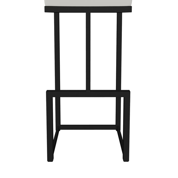 14"W x 18.5"D x 41"H / Vail Pure White/Sable Onyx