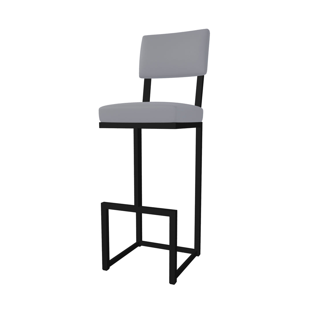 14"W x 18.5"D x 41"H / Charcoal Gray/Sable Onyx