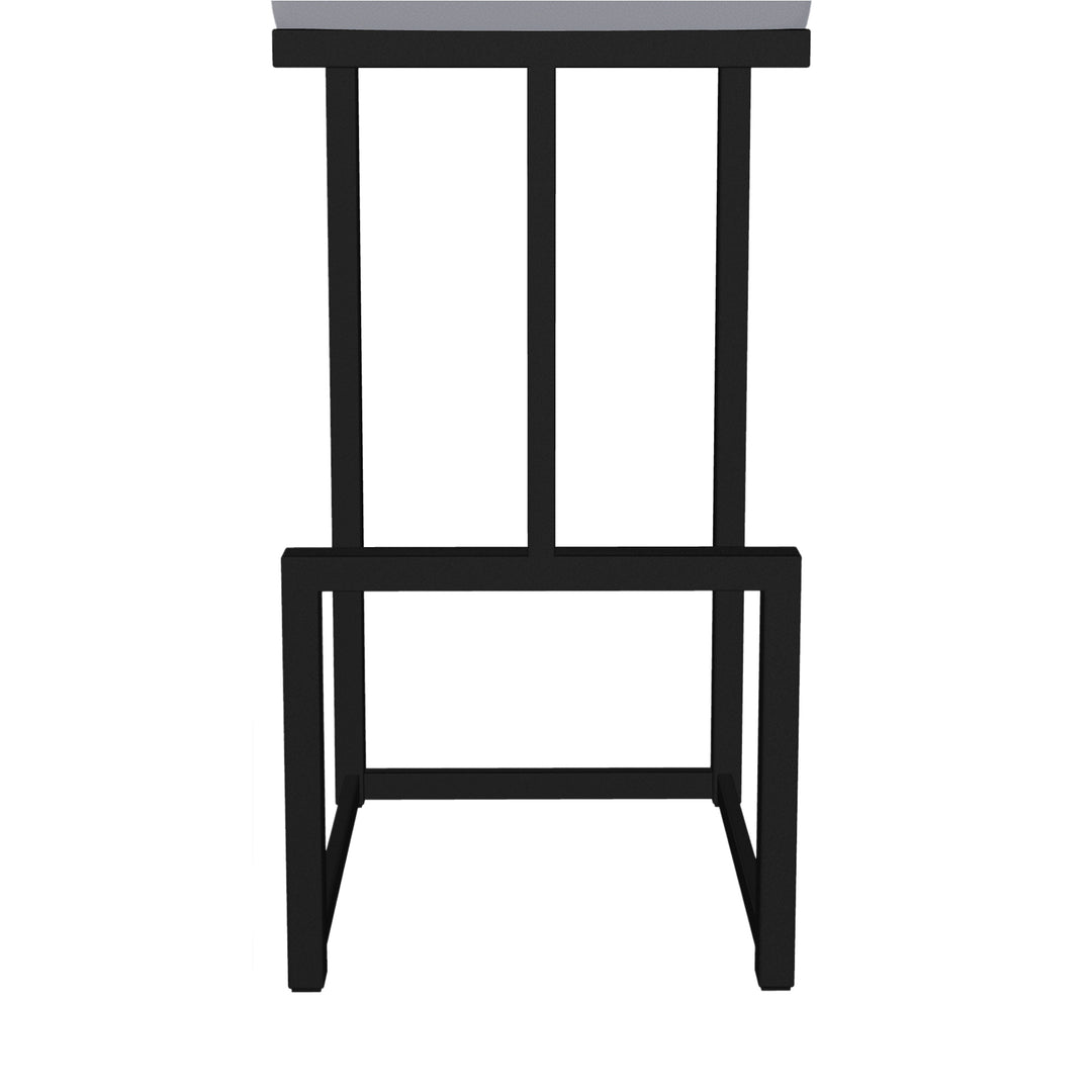 14"W x 18.5"D x 41"H / Charcoal Gray/Sable Onyx