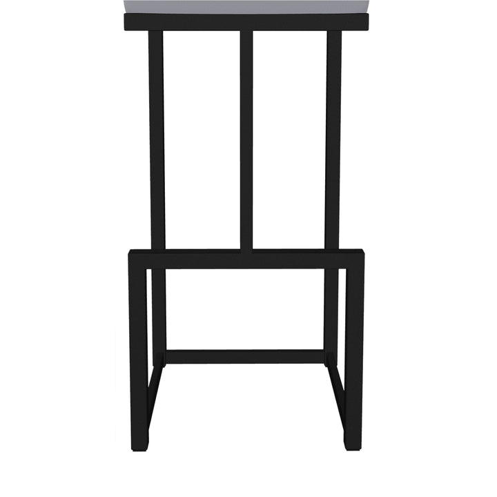 14"W x 18.5"D x 41"H / Charcoal Gray/Sable Onyx