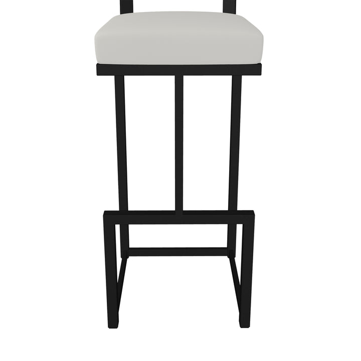 14"W x 18.5"D x 45"H / Vail Pure White/Sable Onyx