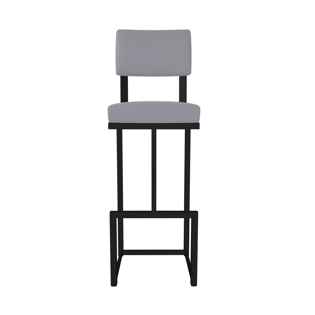 14"W x 18.5"D x 45"H / Charcoal Gray/Sable Onyx