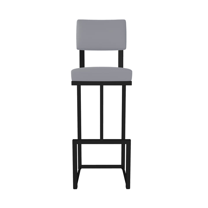 14"W x 18.5"D x 45"H / Charcoal Gray/Sable Onyx