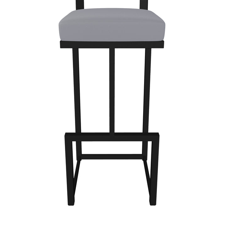 14"W x 18.5"D x 45"H / Charcoal Gray/Sable Onyx