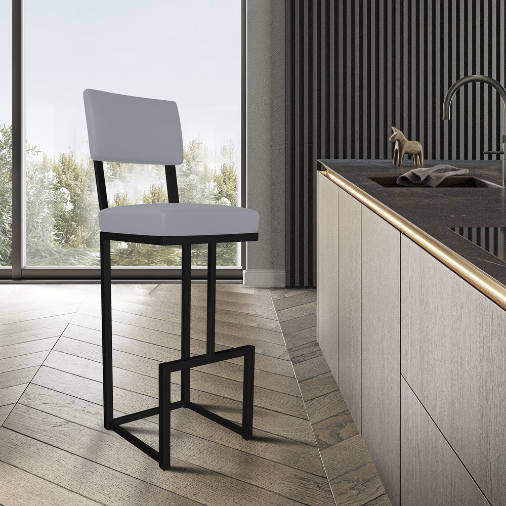 14"W x 18.5"D x 45"H / Charcoal Gray/Sable Onyx