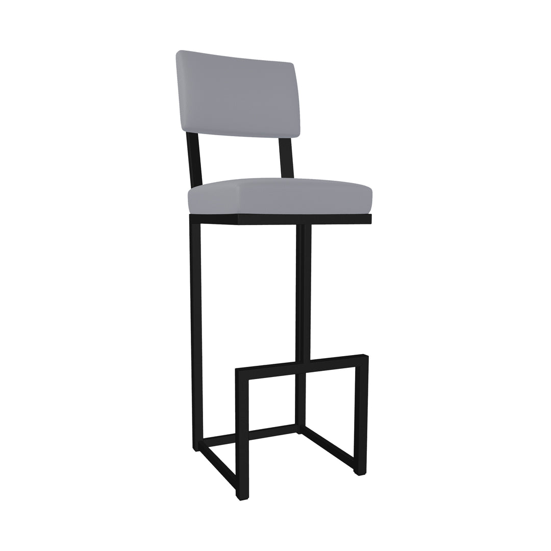 14"W x 18.5"D x 45"H / Charcoal Gray/Sable Onyx