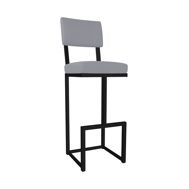 14"W x 18.5"D x 45"H / Charcoal Gray/Sable Onyx