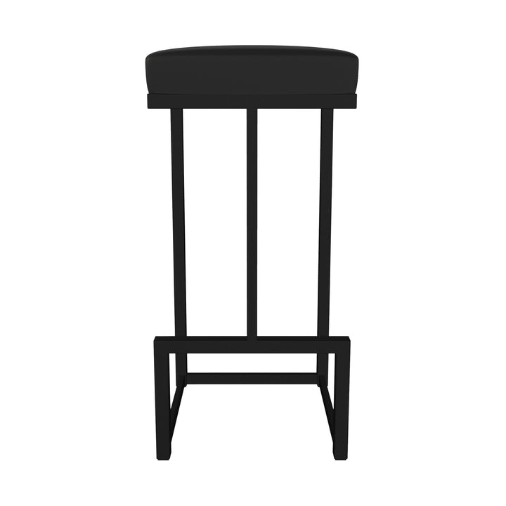 14.5"W x 14.5"D x 26"H / Licorice Black/Sable Onyx